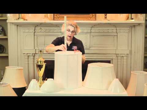 Lamp Shade Measuring and Fitting Johnsons Lamp Shop