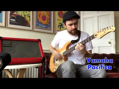Yamaha Pacifica + Roland Street Cube