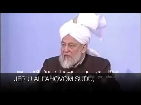 Hazreti Mirza Tahir Ahmad (rh) Ramazanski Savjet