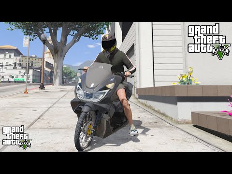 MATIC TERKENCANG DUNIA HONDA PCX THAILOOK 500KM per JAM MANTAP - GTA V MOD INDONESIA EPISODE SPESIAL