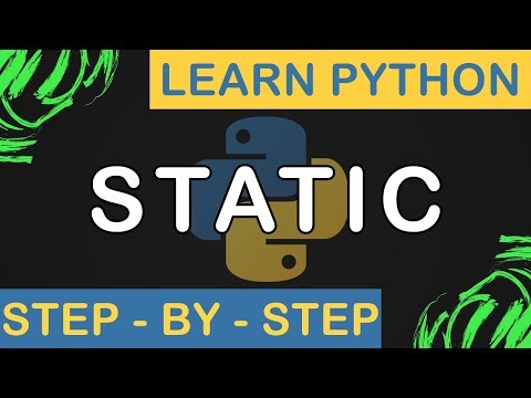 Static Attributes in Python Python Step By Step 14