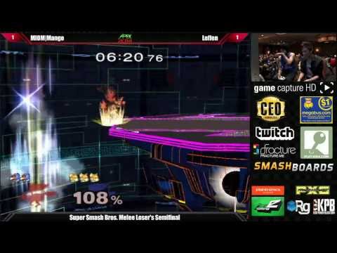Apex 2014 - MIOM Mango vs Leffen - Losers Semis - SSBM