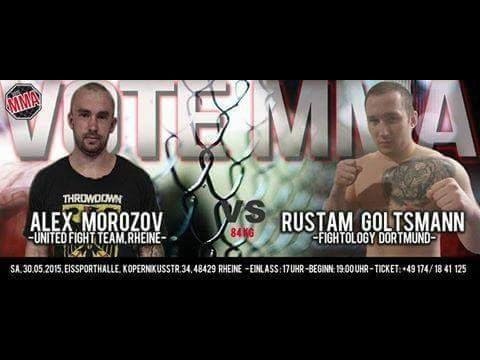 VoteMMA 3 - 5.Fight - Alex Morozov vs Rustam Goltsmann