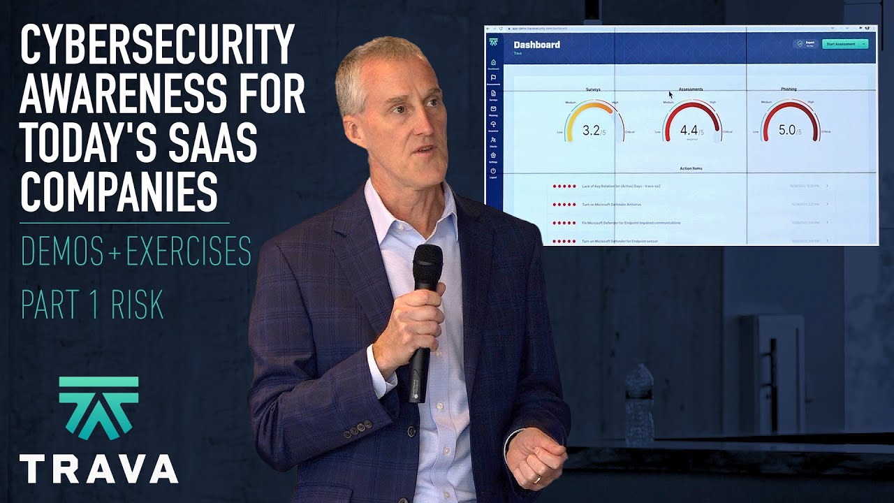 Cybersecurity Awareness for Today's SaaS Companies | Demos + Exercises | Part 1 Risk Assessment