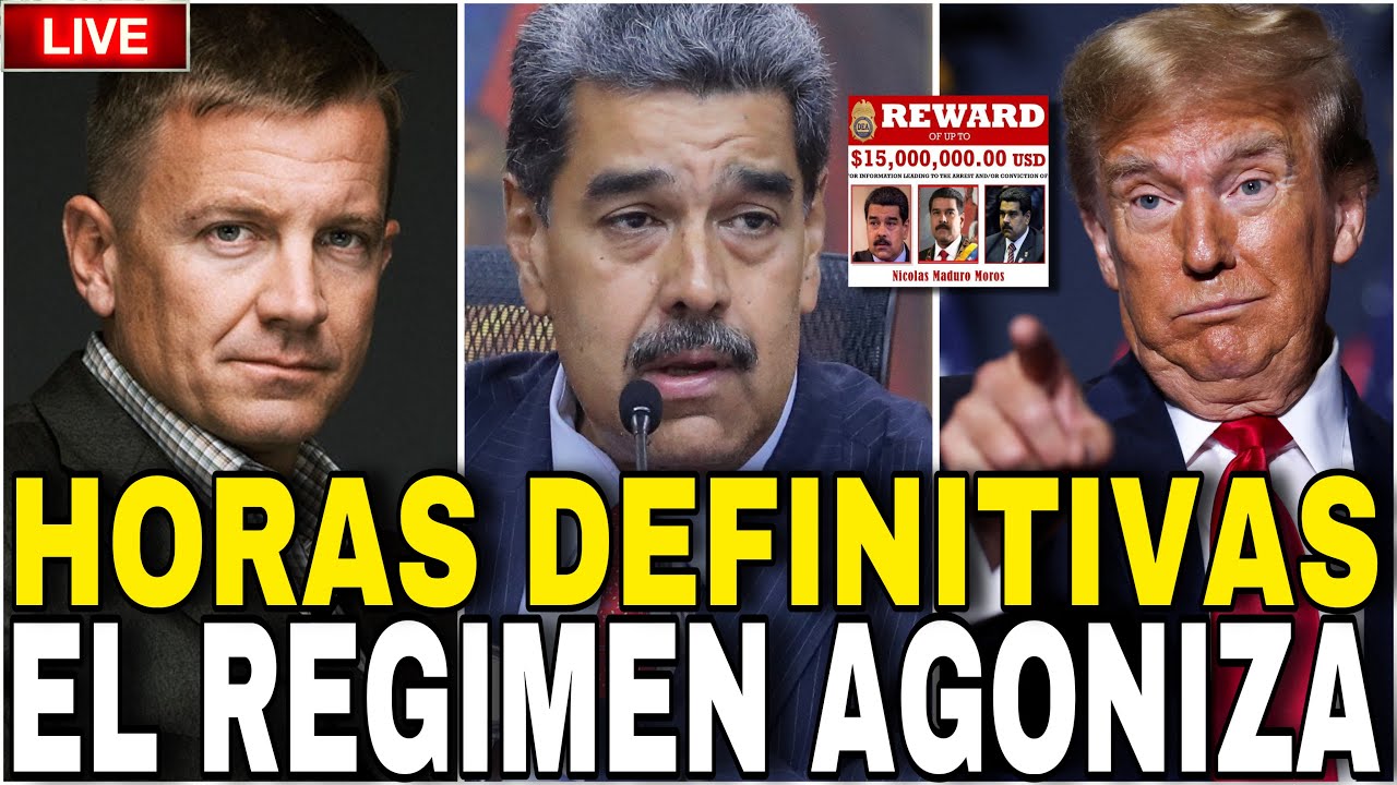 ATENCIÓN: HORAS DEFINITIVAS EL RÉGIMEN AGONIZA ¿OPERACIÓN MILITAR?