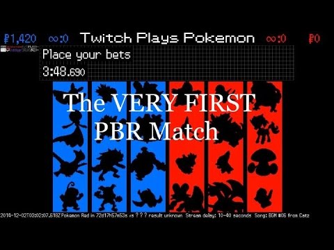 Twitch Plays Pokemon Battle Revolution: The First Battle