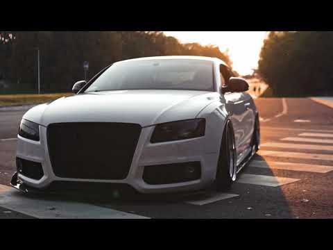Stanced Audi A5 on air-ride suspension bagged by airRIDE-System.pl