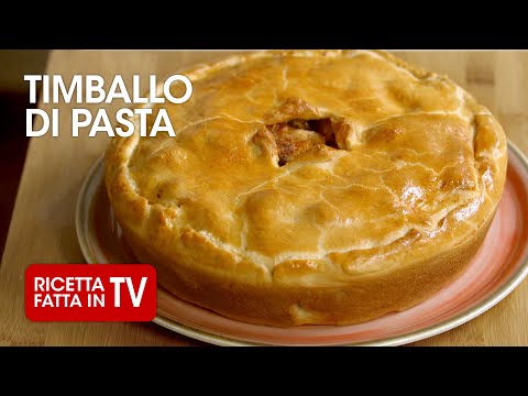 TIMBALLO DI PASTA IN CROSTA di Benedetta Rossi - Ricetta TV Fatto in Casa per Voi