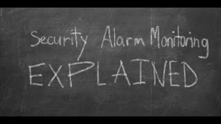 Commercial Security Alarm Monitoring Explained