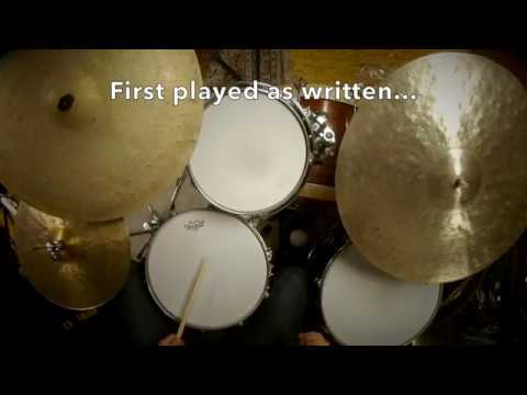 "ELVINIZING" BASIC 8th NOTE PATTERNS. (Elvin Jones)