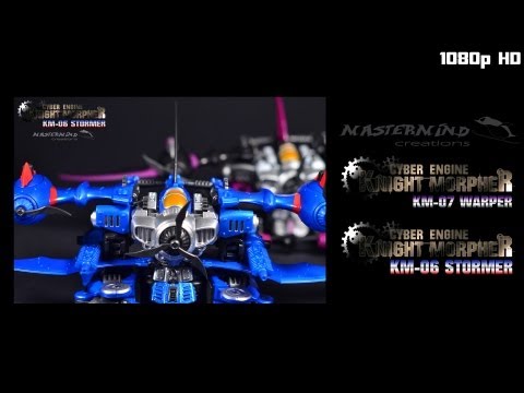 Toy Review: Mastermind Creations Knight Morpher Eliminators Pt. 2 - KM-06 Stormer and KM-07 Warper