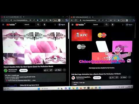 Kanal 5 Sweden Make Up Ident & Full Best Logo Animation Sparta Quest For Perfection Remix Comparison