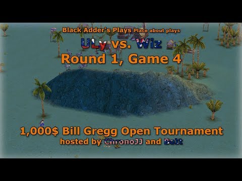 Bill Gregg Open Tournament, R1 - ULy vs. Wiz, Game 4 - Age of Mythology: The Titans