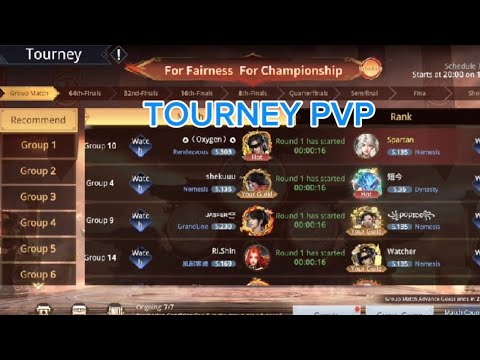 Tourney PVP 1V1 Fair Arena!Season 12 Dynasty Legend 2