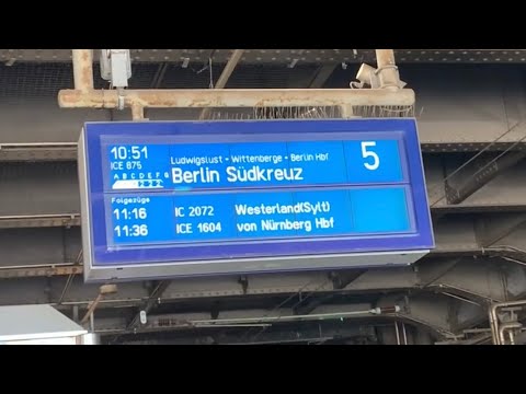 1 Klasse Trip Report im ICE 875 Hamburg ➡️ Berlin