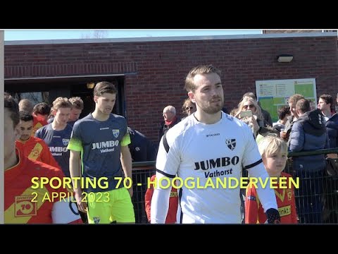 Sporting'70 Hooglanderveen 2 april 2023