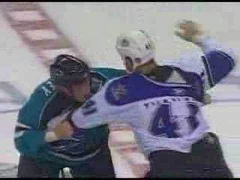 Raitis Ivanans vs Jody Shelley
