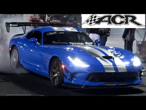 700 HP 2017 VIPER ACR at the Dragstrip - 1/4 mile - RoadTest®