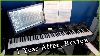 Video thumbnail for Studiologic SL88 Studio - 1 year after, Review! by 4 the Sun