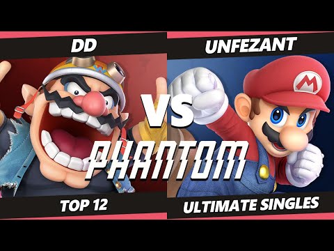 Phantom 2022 Top 12 - DD (Wario) Vs. Unfezant (Mario) SSBU Ultimate Tournament