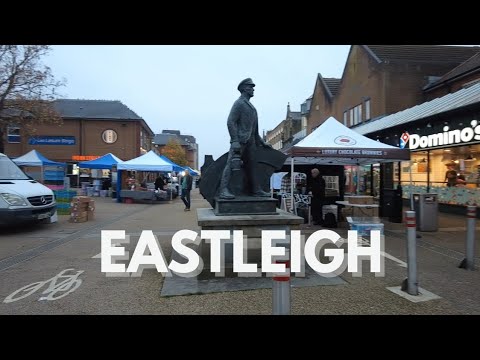 Eastleigh, Hampshire, UK Town Centre Walking Tour