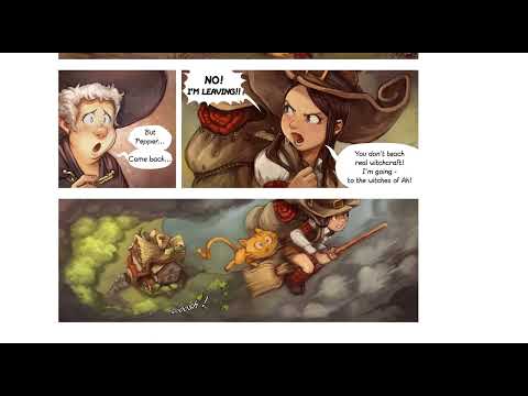 pepper and carrot #16 / short kid stories / immersion tprs earworm Greek