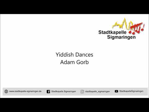 Yiddish Dances (Adam Gorb) - Stadtkapelle Sigmaringen (2000)
