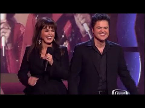 TV Land Awards Opening 2006--TV Theme songs.  Donny & Marie Osmond, Larry Hagman, John Schneider