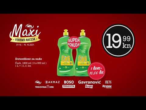 MAXI VIKEND AKCIJA 07.10. - 10.10.2021.
