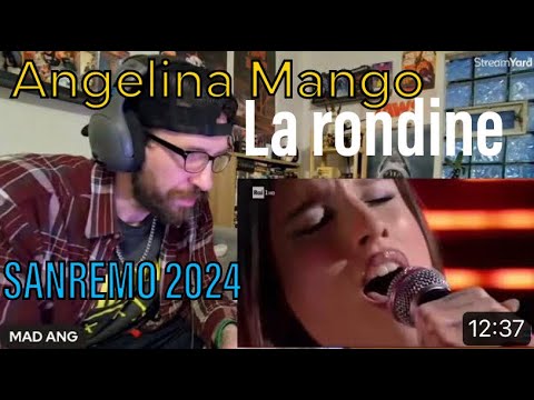 METALHEAD REACTS| Angelina Mango -  Il quartetto d'archi canta "La rondine"