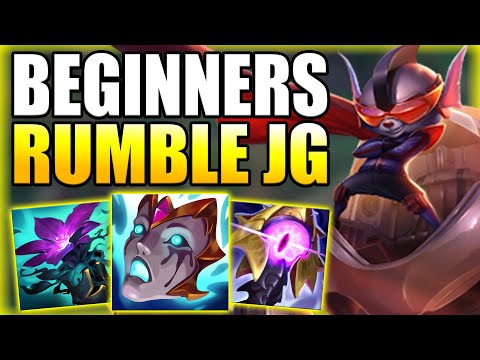HOW TO PLAY RUMBLE JUNGLE & CARRY GAMES FOR BEGINNERS IN S14! - Gameplay Guide League of Legends