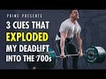 The 3 Cues That Exploded My Deadlift Into The 700s