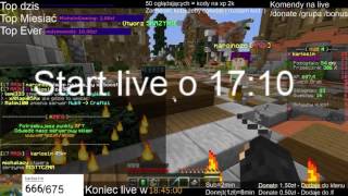 Miniaturka - Live  - Vertez.pl i może inny serwer (minecraft) Wyjątkowy live
