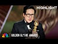 Ke Huy Quan Wins Best Supporting Actor in a Motion Picture | 2023 Golden Globe Awards on NBC