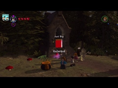 Lego Harry Potter Years 5-7 Walkthrough - Hogwarts Grounds