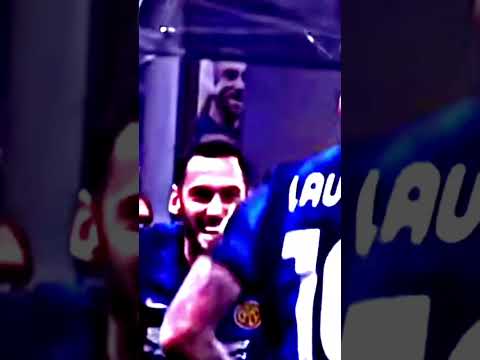 Lautaro Martinez and Hakan Çalhanoğlu #mega #goat #realmadrid #ronaldo #football #edit #messi #paris