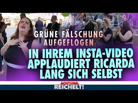 Ricarda Lang fliegt mit Video-Fälschung auf! | Achtung, Reichelt! vom 16.05.2024