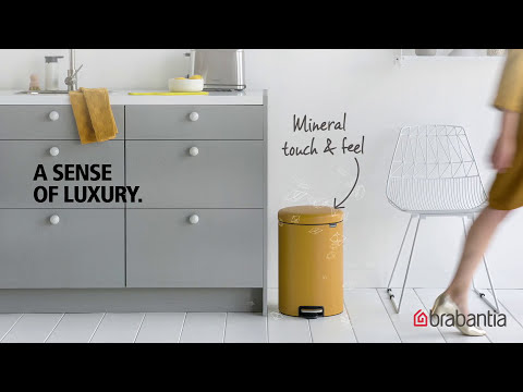 Brabantia Kraunamas skalbinių krepšys 35L - Pepper Juodas video