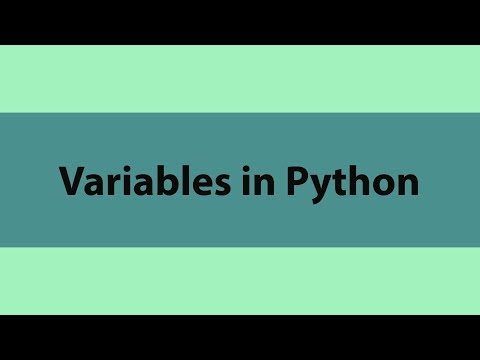Variables In Python Meet Python Learn Python