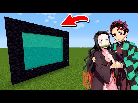How To Make A Portal To The Demon Slayer Dimension in Minecraft