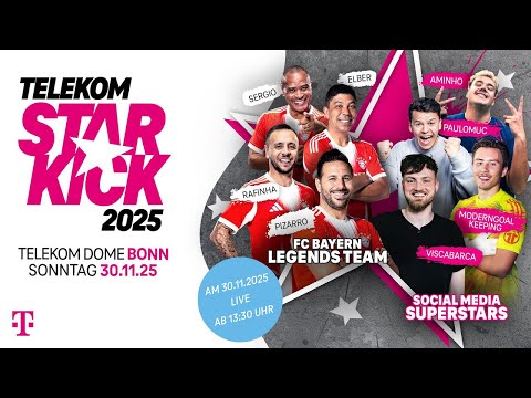 Telekom Starkick 2025 | Das Fußball-Spektakel des Jahres! | MAGENTA SPORT