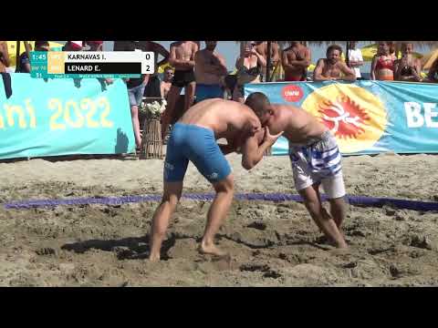 BRONZE Men's BW - 70 kg: I. KARNAVAS (GRE) v. E. LENARD (ROU)