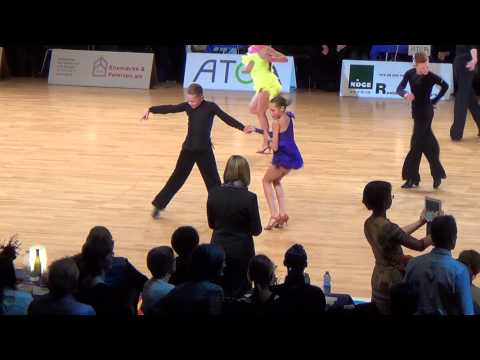 Finale Latin Copenhagen Open 2014 Mads Friis Lassen og Sandra Andreasen