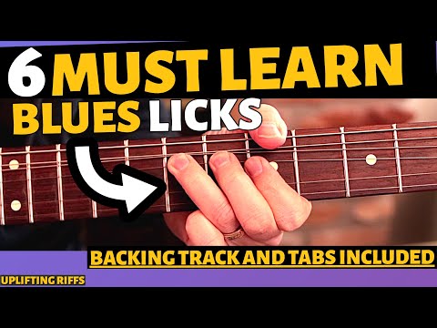 6 Minor Pentatonic BLUES Licks From the HIDDEN Shape You Don't Know About