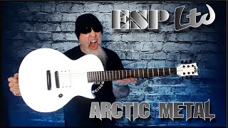 Video thumbnail for LTD/ESP ARCTIC METAL - Review & Demo by Steve Ricardo