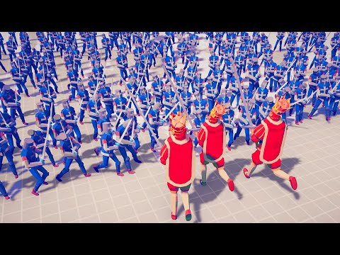 TEAM BOSS vs UNREAL MELEE ARMY Tournament / Totally Accurate Battle Simulator