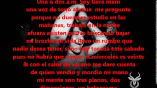 Gera Mxm Ft. Aleman - Otro Dia (letra)