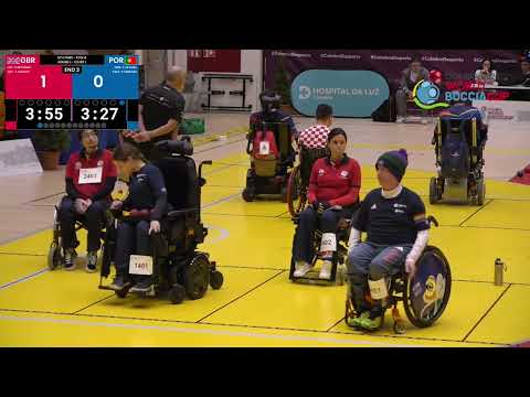 Boccia World Cup Coimbra 14.11.2025. GREAT BRITAIN x PORTUGAL (BC4)