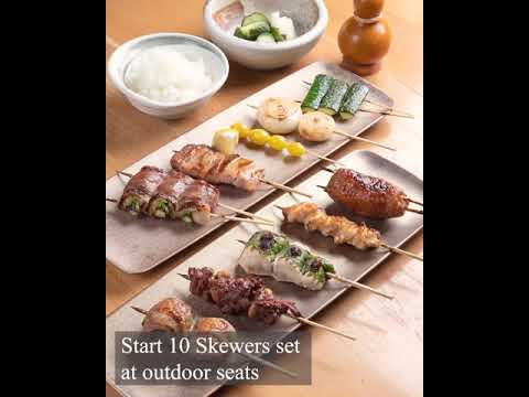 We are open for outdoor seating for Lunch and Dinner