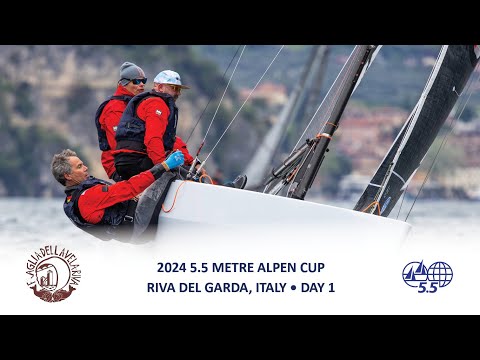 Highlights from Day 1 of the 2024 Alpen Cup at Riva del Garda